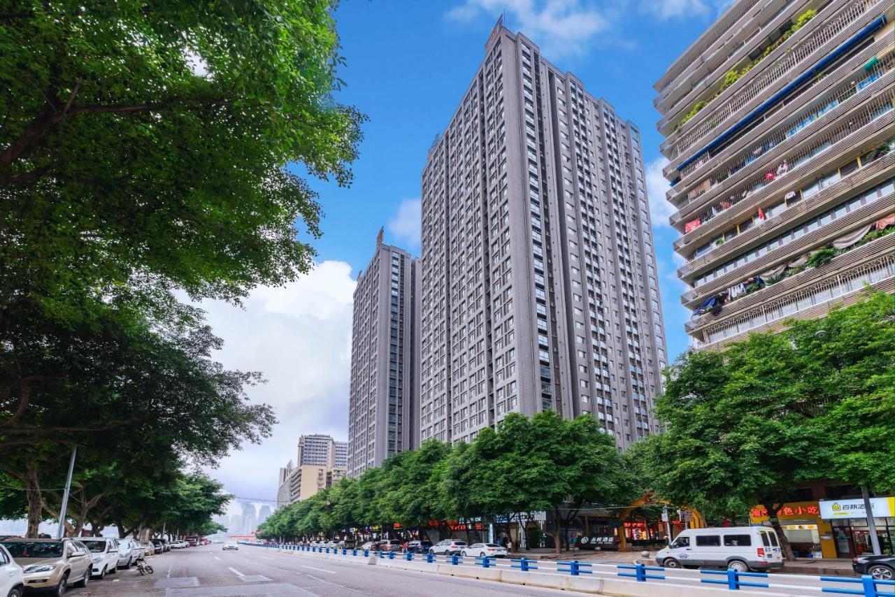 צ'ונגקינג Yue Ke Apartment - Changbin Road Branch מראה חיצוני תמונה